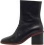 Chloé Pre-owned Leather boots Black Dames - Thumbnail 1