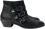 Chloé Pre-owned Leather boots Black Dames - Thumbnail 1