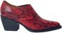 Chloé Pre-owned Leather boots Red Dames - Thumbnail 1