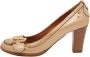 Chloé Pre-owned Leather heels Beige Dames - Thumbnail 1