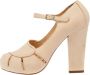 Chloé Pre-owned Leather heels Beige Dames - Thumbnail 1