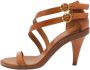 Chloé Pre-owned Leather sandals Brown Dames - Thumbnail 1