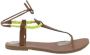 Chloé Pre-owned Leather sandals Brown Dames - Thumbnail 1