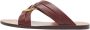 Chloé Pre-owned Leather sandals Red Dames - Thumbnail 1