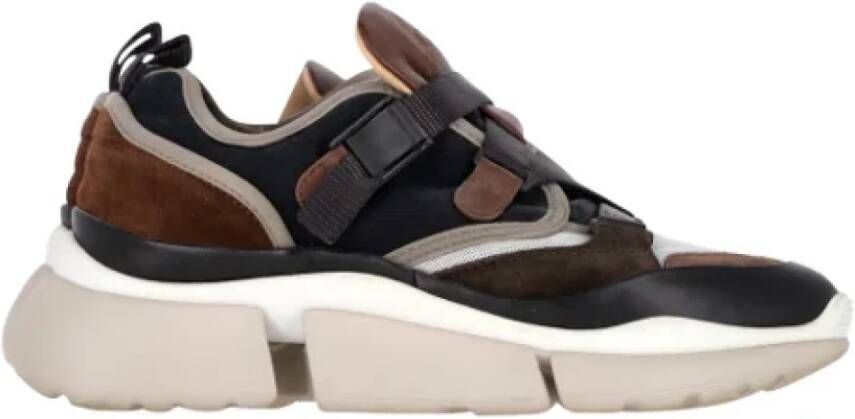 Chloé Pre-owned Leather sneakers Multicolor Dames