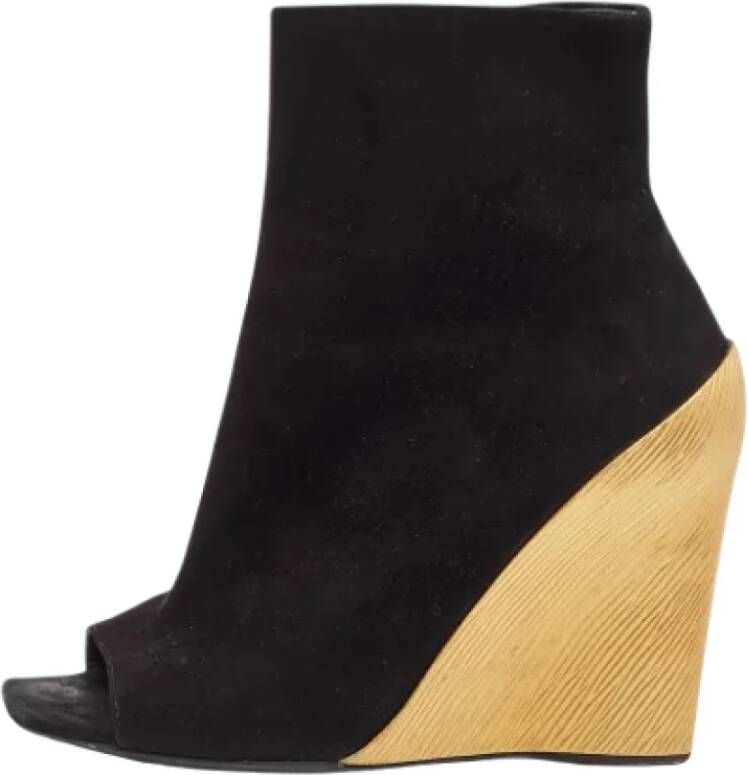 Chloé Pre-owned Suede boots Black Dames