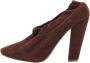 Chloé Pre-owned Suede heels Brown Dames - Thumbnail 1