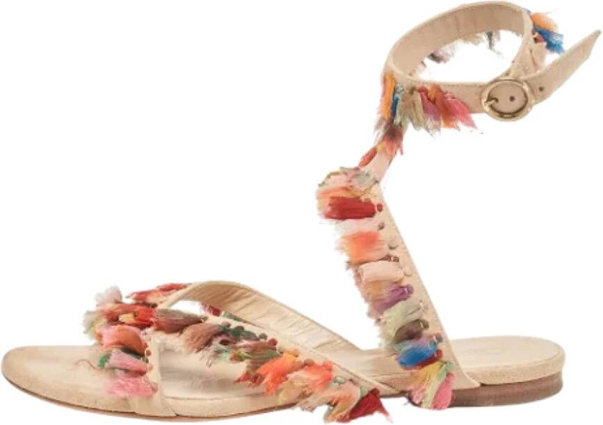 Chloé Pre-owned Suede sandals Multicolor Dames