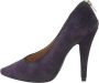 Chloé Pre-owned Velvet heels Purple Dames - Thumbnail 1