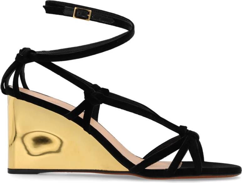 Chloé Rebecca sleehak sandalen Black Dames