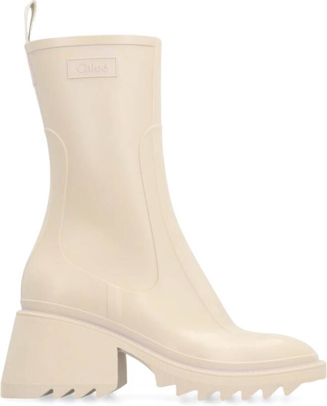 Chloé Boots & laarzen Rain Ankle Boots "Betty" in beige