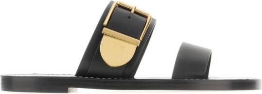 Chloé Sliders Black Dames