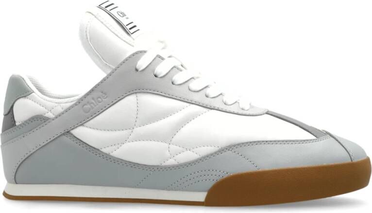 Chloé Low-Top Sneakers Kick Sneaker in grijs