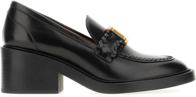 Chloé Stijlvolle Loafers voor Heren Black Dames