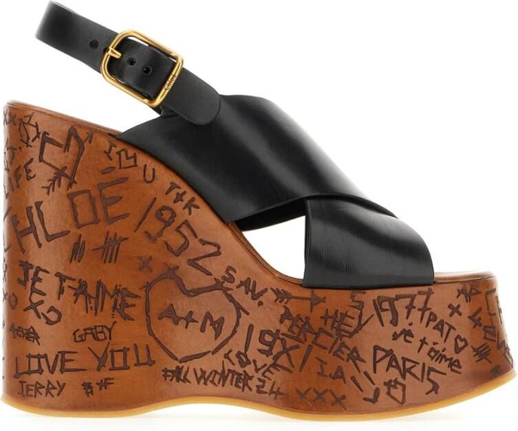 Chloé Stijlvolle Sandalen voor de Zomer Black Dames