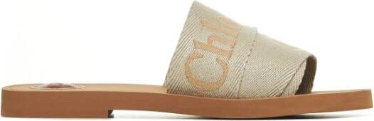 Chloé Stijlvolle Sandalen voor Vrouwen Beige Dames