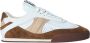 Chloé Gestikte Leren Sneakers Wit Bruin Multicolor Dames - Thumbnail 8