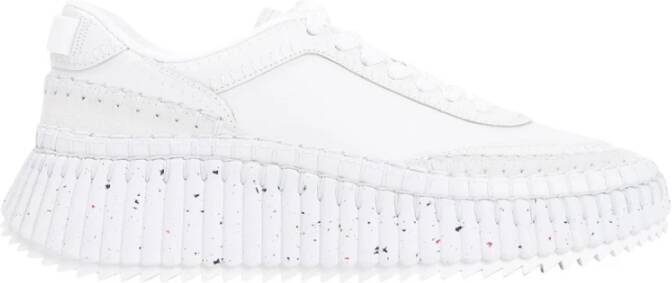 Chloé Witte Sneakers Chic Stijl White Dames