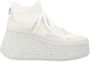 Chloé Witte Wedge Sneaker Aw23 White Dames - Thumbnail 1