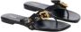 Chloé Zwarte Leren Instap Sandalen Black Dames - Thumbnail 1