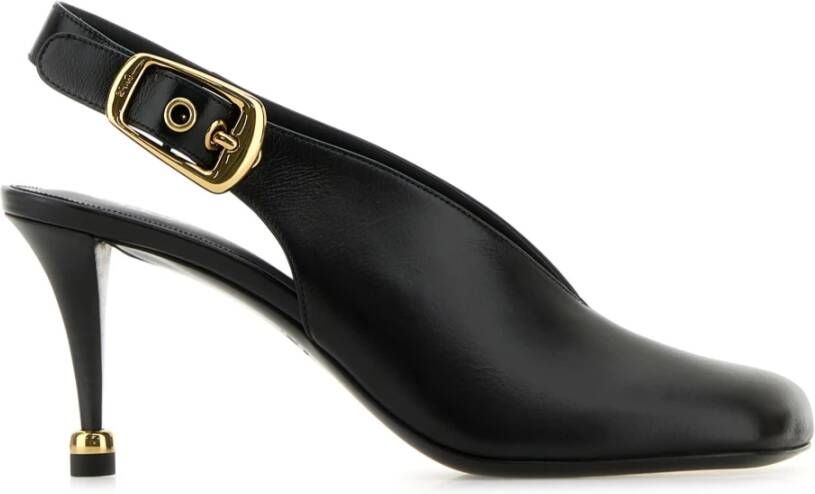 Chloé Zwarte Slingback Decollete Schoenen Black Dames