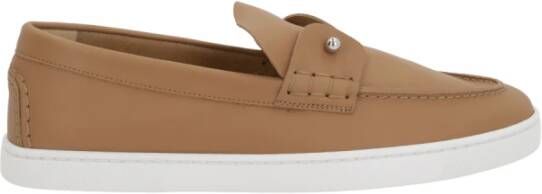 Christian Louboutin Chambeliboat Platte Schoenen Brown Heren