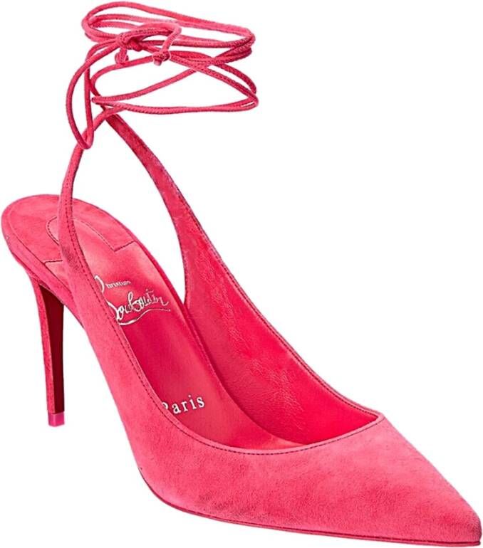 Christian Louboutin Elegante Hoge Hakken Pink Dames