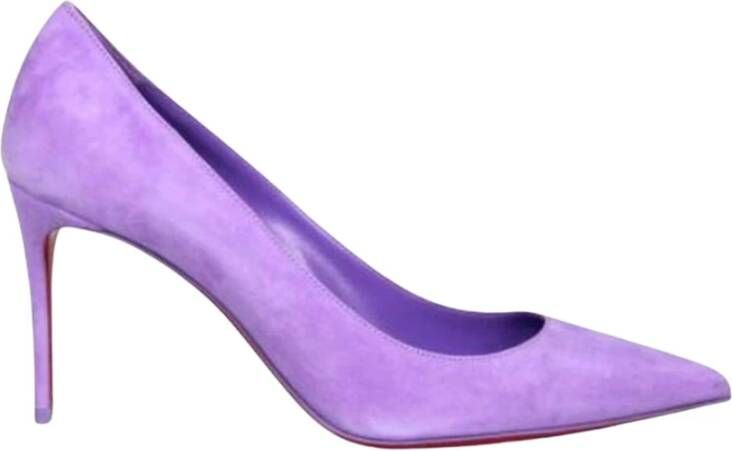 Christian Louboutin Elegante Hoge Hakken Purple Dames