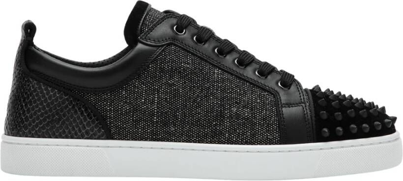 Christian Louboutin Lage Sneaker in Zwart Black Heren