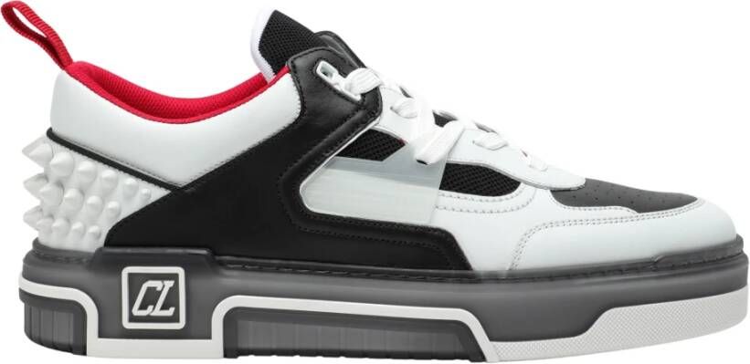 Christian Louboutin Lage Sneaker in Zwart Multicolor Heren