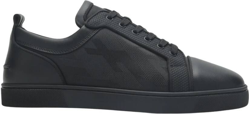 Christian Louboutin Lage Sneaker met Louis Stijl Black Heren