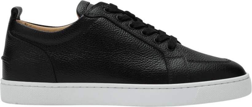 Christian Louboutin Lage Sneaker met Rantu Design Black Heren