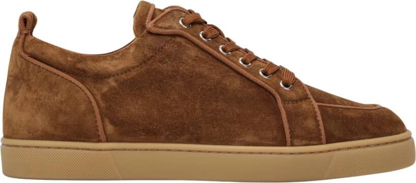 Christian Louboutin Lage Sneaker Rantulow Brown Heren