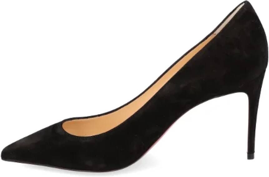 Christian Louboutin Leather heels Black Dames