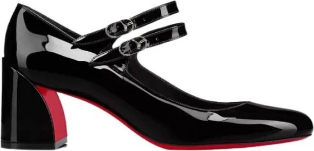 Christian Louboutin Miss Jane Zwarte Lakleren Pumps Black Dames