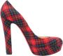 Christian Louboutin Pre-owned Canvas heels Red Dames - Thumbnail 1