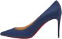 Christian Louboutin Pre-owned Denim heels Blue Dames - Thumbnail 1