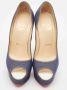 Christian Louboutin Pre-owned Denim heels Blue Dames - Thumbnail 1