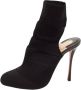 Christian Louboutin Pre-owned Fabric boots Black Dames - Thumbnail 1