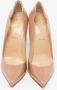 Christian Louboutin Pre-owned Fabric heels Beige Dames - Thumbnail 1