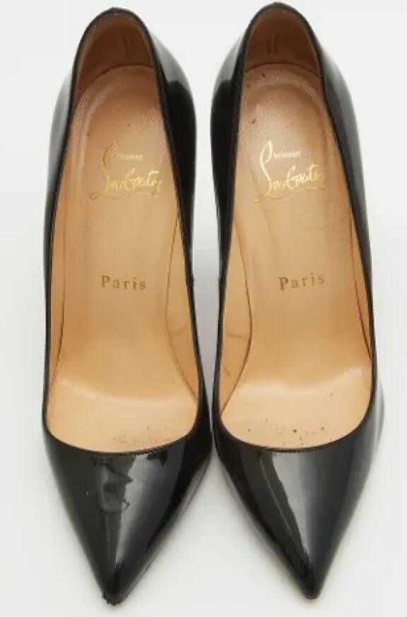 Christian Louboutin Pre-owned Fabric heels Black Dames