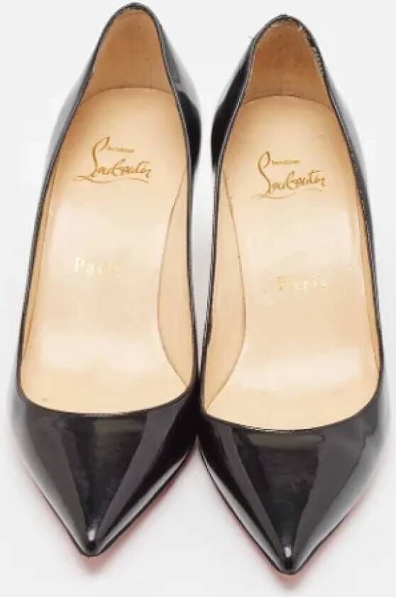 Christian Louboutin Pre-owned Fabric heels Black Dames