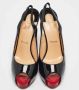 Christian Louboutin Pre-owned Fabric heels Black Dames - Thumbnail 1