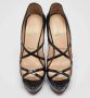 Christian Louboutin Pre-owned Fabric heels Black Dames - Thumbnail 1