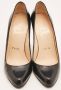 Christian Louboutin Pre-owned Fabric heels Black Dames - Thumbnail 1