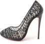 Christian Louboutin Pre-owned Fabric heels Black Dames - Thumbnail 1