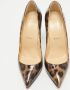 Christian Louboutin Pre-owned Fabric heels Brown Dames - Thumbnail 1