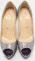 Christian Louboutin Pre-owned Fabric heels Gray Dames - Thumbnail 1