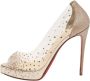 Christian Louboutin Pre-owned Fabric heels Pink Dames - Thumbnail 1