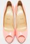 Christian Louboutin Pre-owned Fabric heels Pink Dames - Thumbnail 1